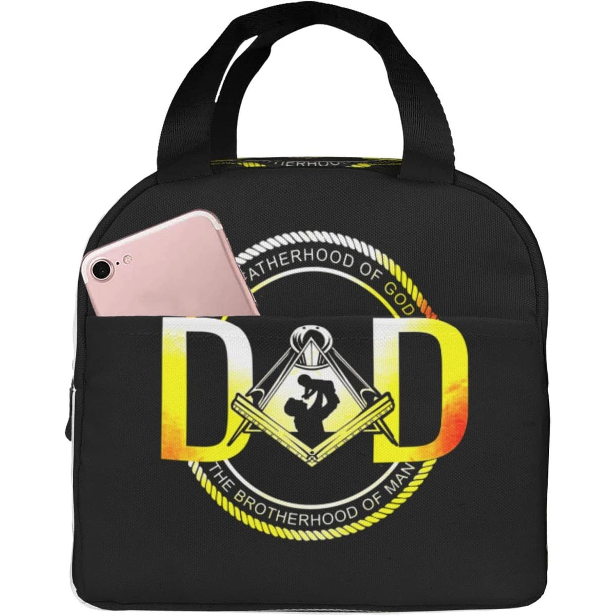 Master Mason Blue Lodge Lunch Bag - The Brotherhood Of Man