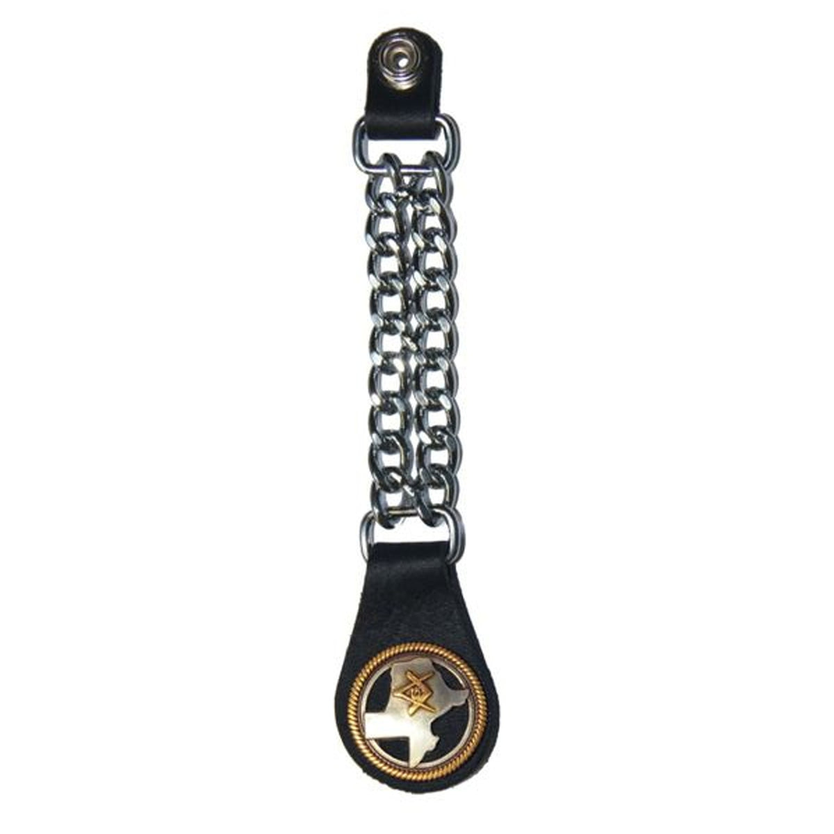Master Mason Blue Lodge Vest Extender - Double Chain Set of 2