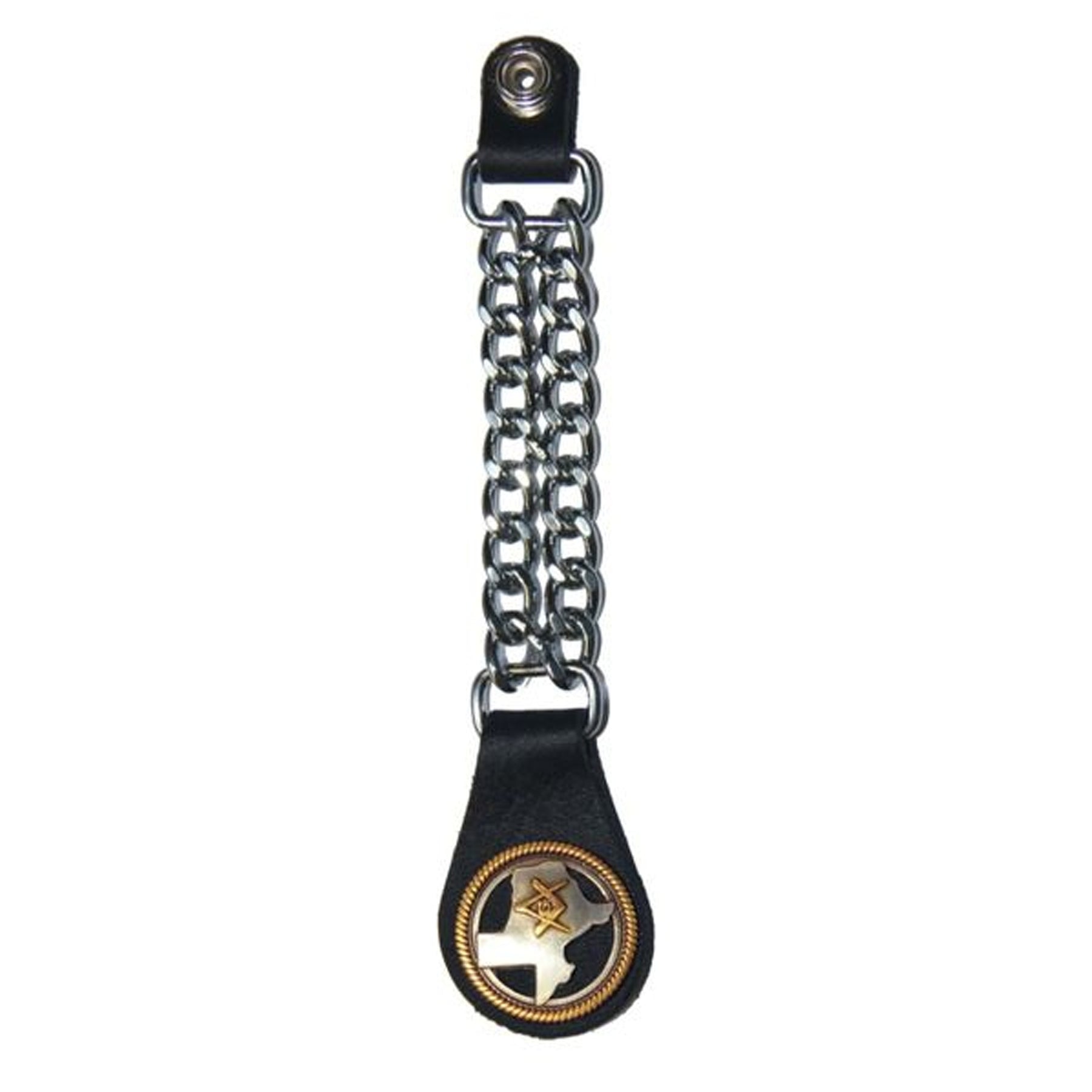 Master Mason Blue Lodge Vest Extender - Double Chain Set of 2
