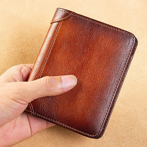 Master Mason Blue Lodge Wallet - High Quality Genuine Leather - Bricks Masons