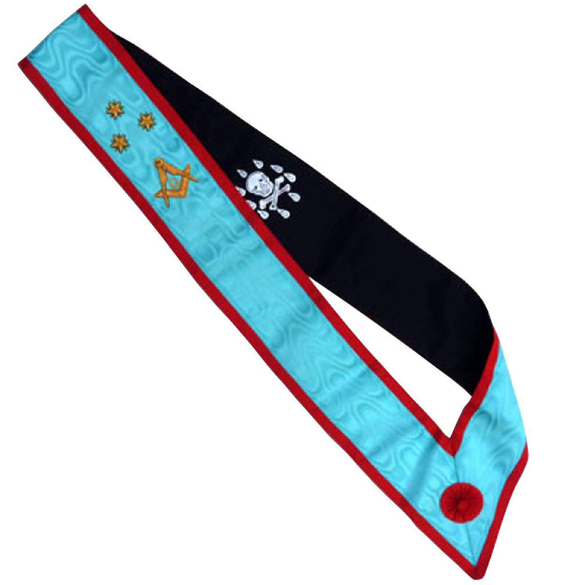 Master Mason Scottish Rite Sash - 3 Stars - Bricks Masons