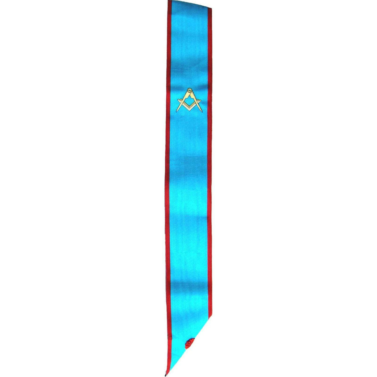 Master Mason Scottish Rite Sash - Turquoise Moire - Bricks Masons