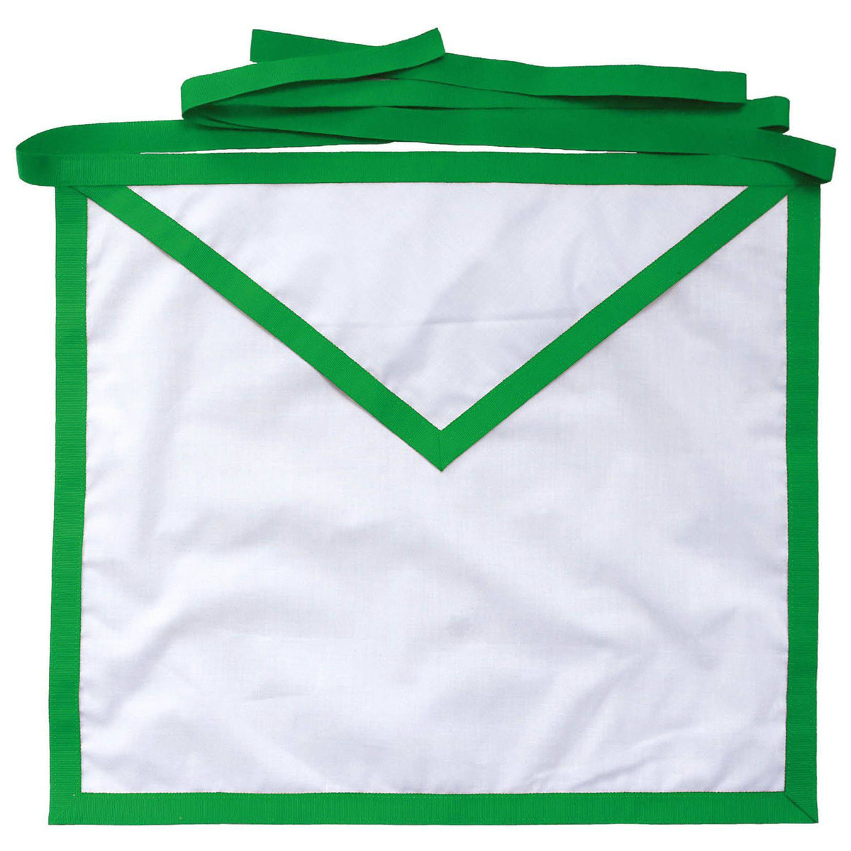 Member Allied Masonic Degrees Apron - White Duck Cotton - Bricks Masons