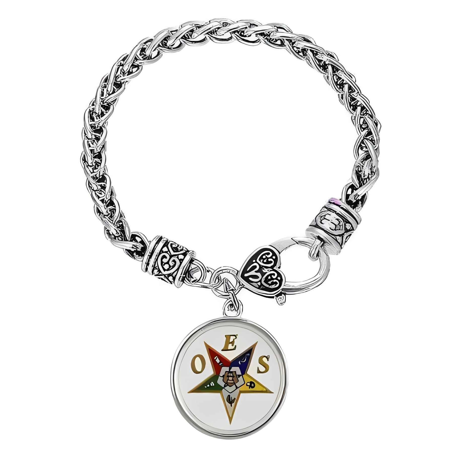 OES Bracelet - Silved Plated - Bricks Masons