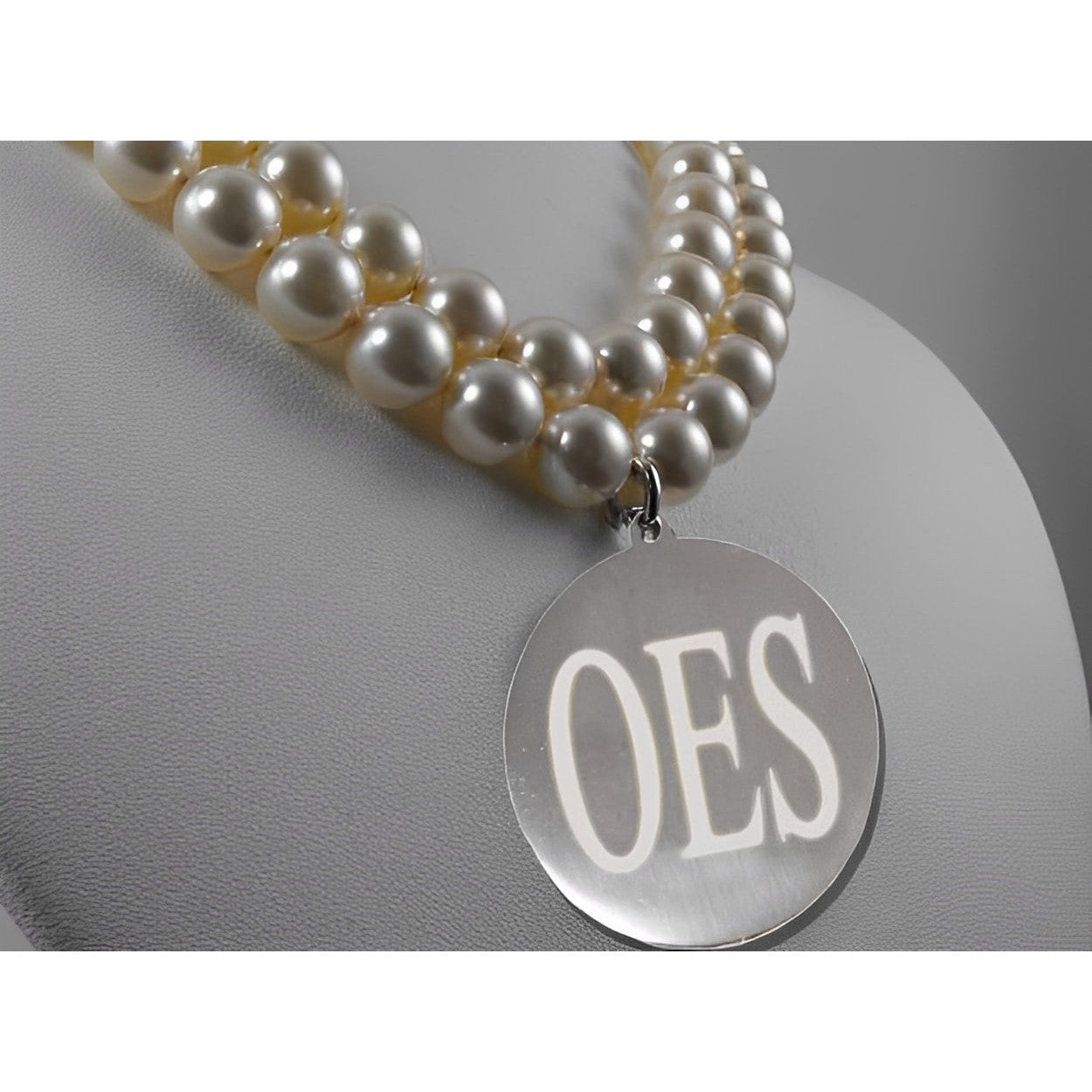OES-Halskette – Doppelsträngige Perle