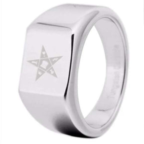 OES Ring - 12MM Width Silver