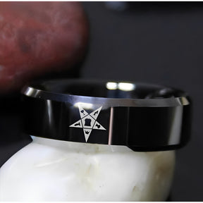 Anillo OES - Tungsteno Negro Personalizable