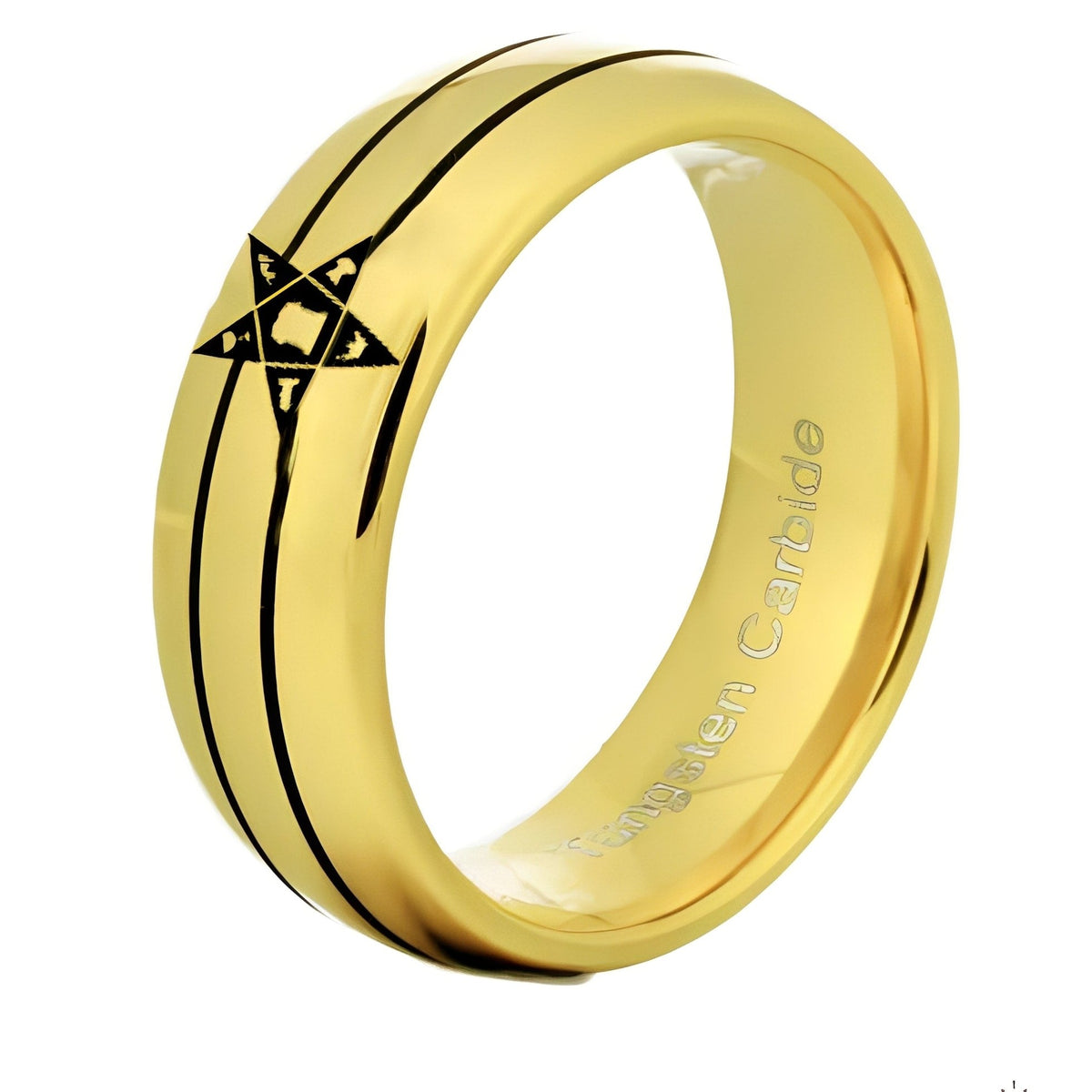 OES Ring - Gold Rounded