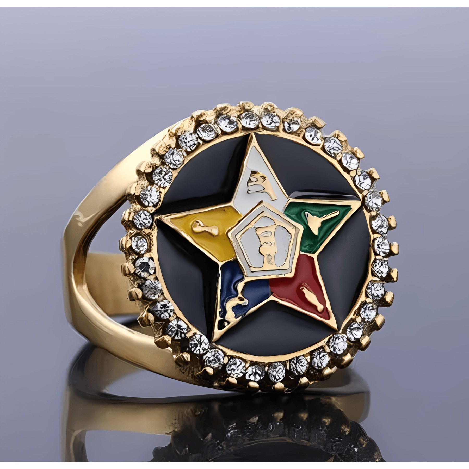 OES Ring - Gold Stainless Steel