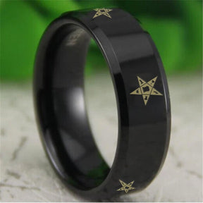 Anillo OES - Ajuste cómodo inverso de tungsteno personalizable