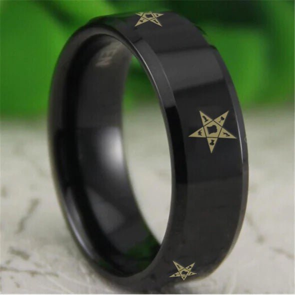 Anillo OES - Ajuste cómodo inverso de tungsteno personalizable