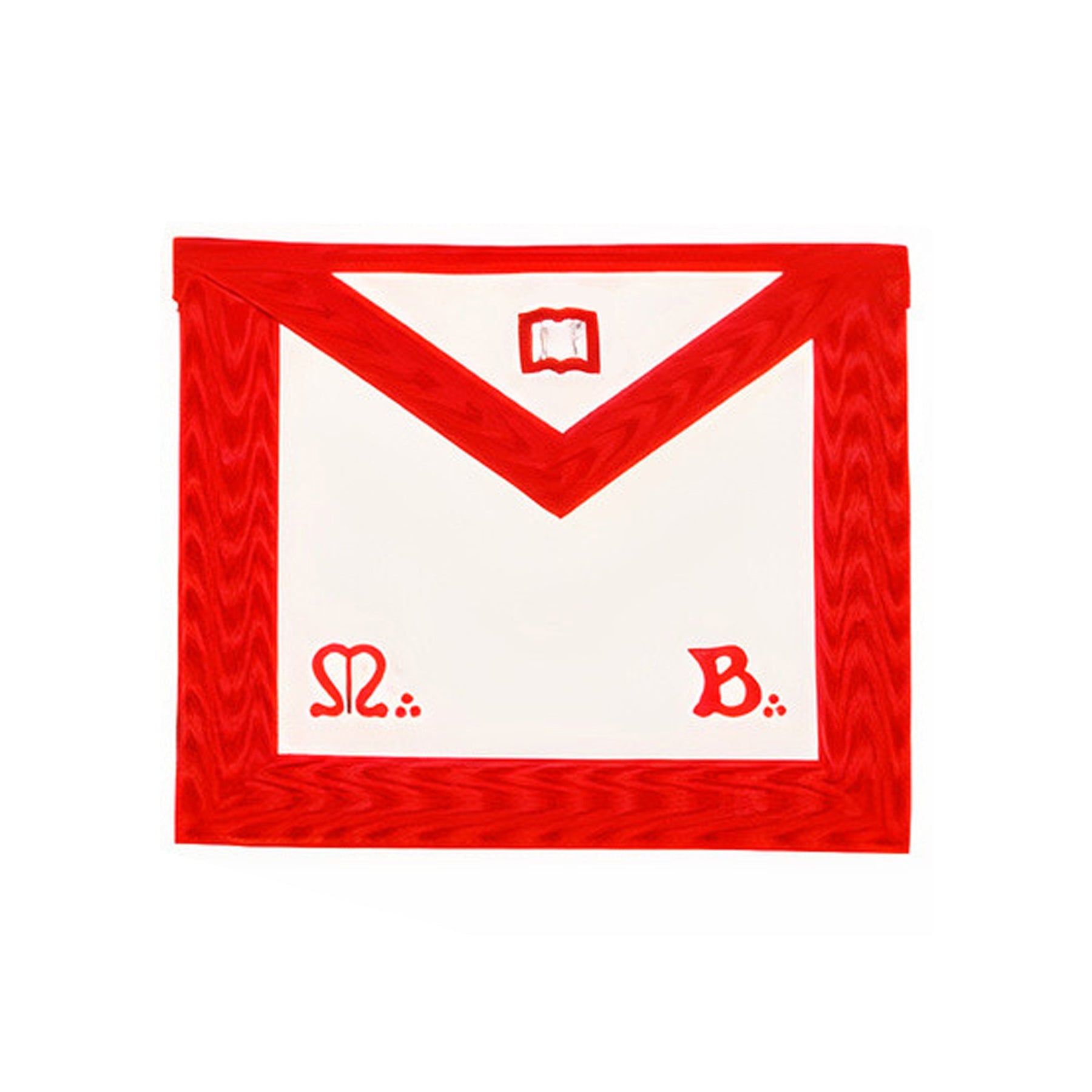 Orator Scottish Rite Apron - Red Moire