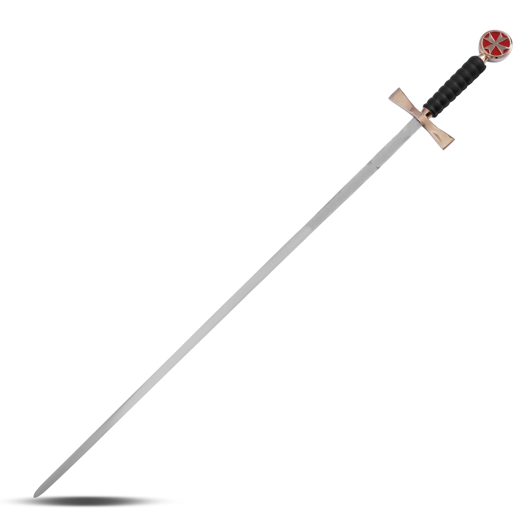Order Of Malta Sword - Red Malta Cross With Gold and Black Hilt