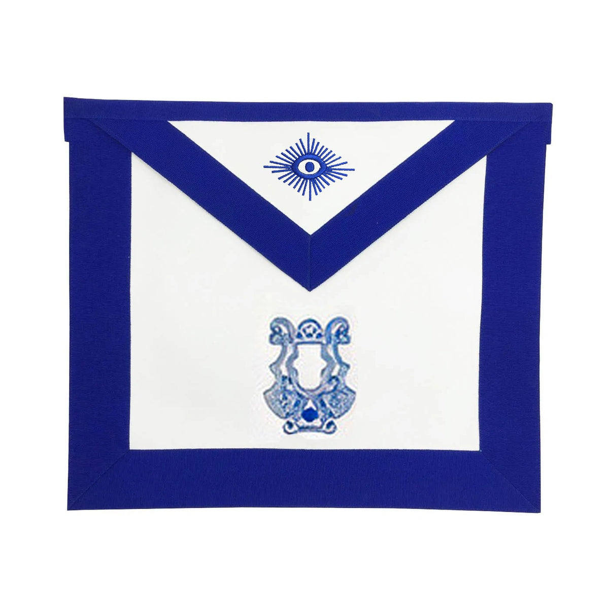 Organist Blue Lodge Officer Apron - Royal Blue