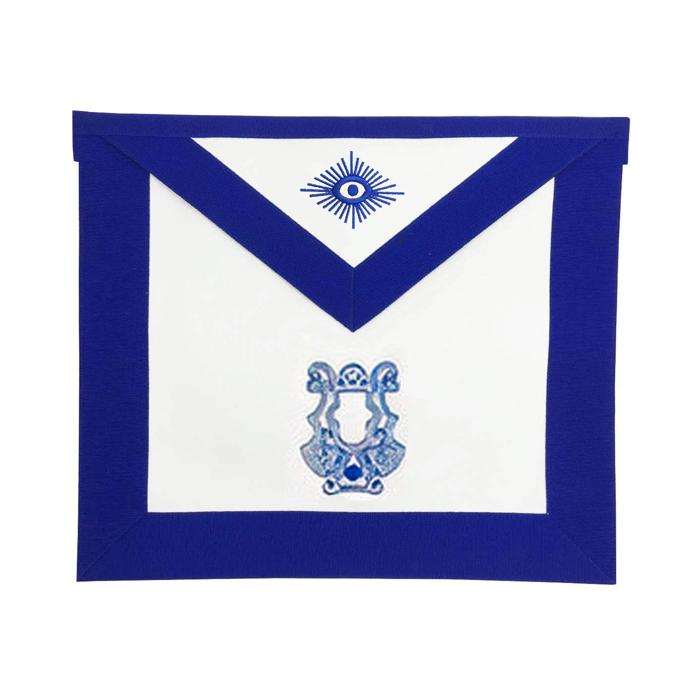Organist Blue Lodge Officer Apron - Royal Blue