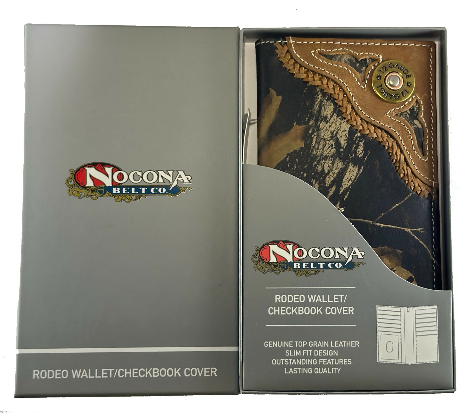 Shriners Wallet - Bifold Nocona Camo Long Rodeo