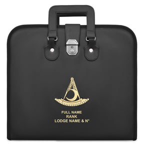 Past District Deputy Grand Master Blue Lodge Apron Case - Custom Embroidered Case