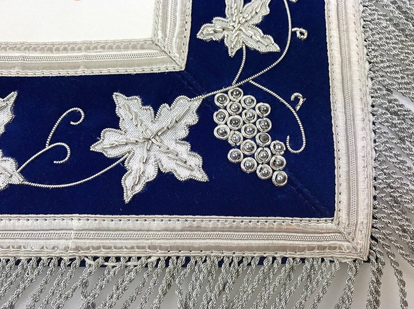 Past Master Blue Lodge Apron - Gold & Silver - Bricks Masons