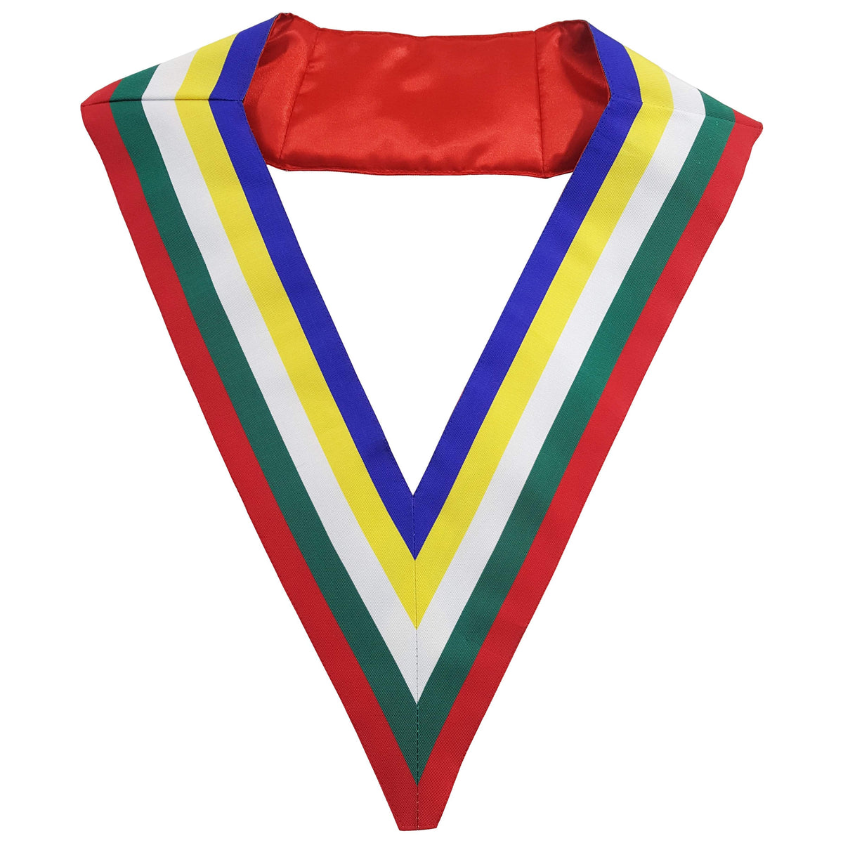 Patron OES Collar - 5-color Grosgrain ribbon - Bricks Masons