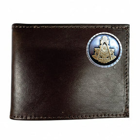 Past Master Blue Lodge Wallet - Leather Bifold Wallet