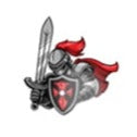 Knights Templar / Order Of Malta / Commandery Lapel Pin - Red Cross Army Crusader - Bricks Masons