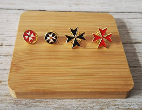 Order Of Malta Commandery Lapel Pin - Red Cross