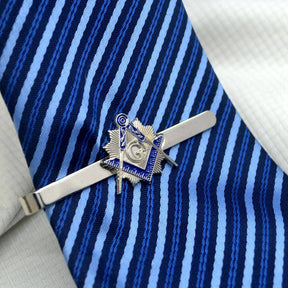 Master Mason Blue Lodge Tie Bar - Square and Compass G