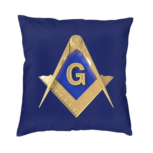 Master Mason Blue Lodge Pillowcase - (Various Colors) - Bricks Masons