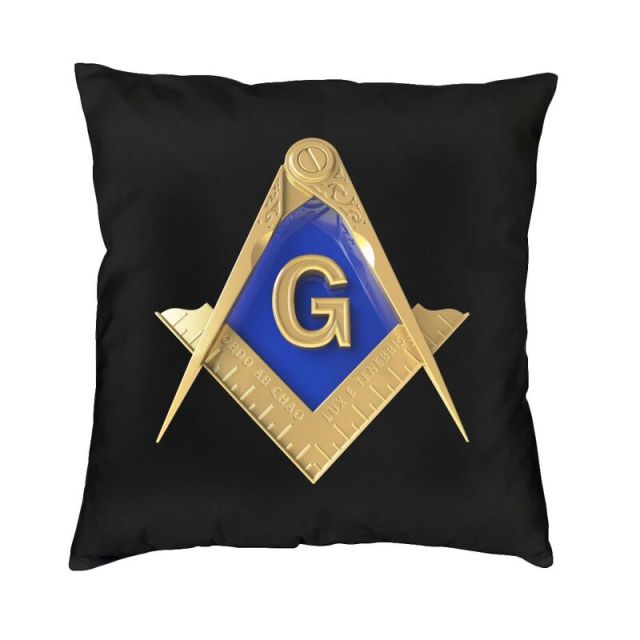 Master Mason Blue Lodge Pillowcase - (Various Colors) - Bricks Masons