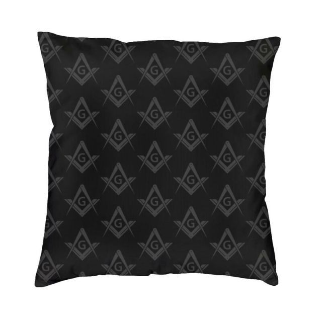 Master Mason Blue Lodge Pillowcase - Multiple Styles Decorative - Bricks Masons