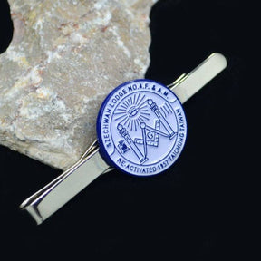 Master Mason Blue Lodge Tie Bar - Szechwan Lodge NO.4