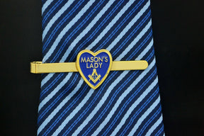 Master Mason Blue Lodge Tie Bar - MASON'S LADY Square and Compass G