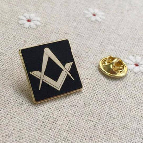 Master Mason Blue Lodge Lapel Pin - Compass and Square G