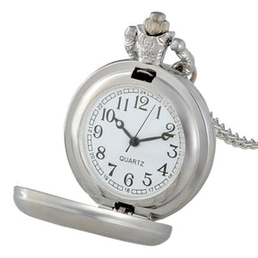 Knights Templar Commandery Pocket Watch - Cross Silver Jewelry Gift Set