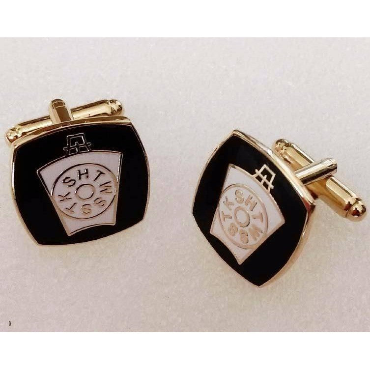 Royal Arch Chapter Cufflink - KSHTWSST Black Gold