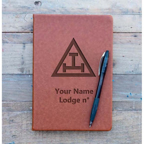 Royal Arch Chapter Journal - Brown Faux Leather