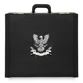 Scottish Rite Apron Case - White Emblem Machine Embroidery Personalization Various Sizes & Materials - Bricks Masons