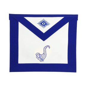 Senior Steward Blue Lodge Officer Apron - Royal Blue