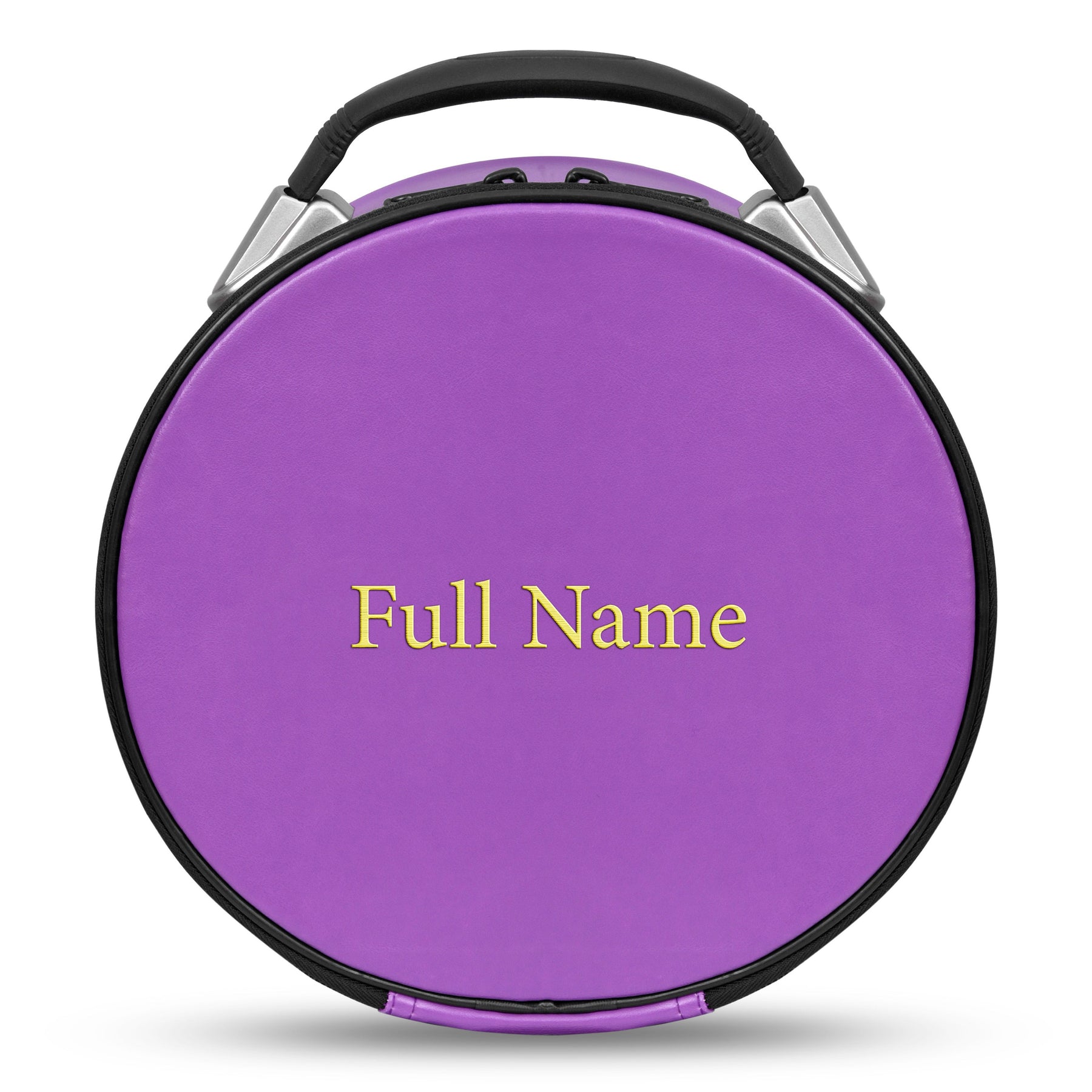 Universal Crown Cap Case - Purple Imitation Leather Customizable