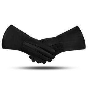 Universal Gauntlet - Black Leather Various Sizes