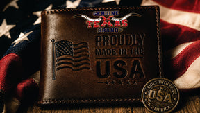 Widows Sons Wallet - Black Leather Bifold Wallet