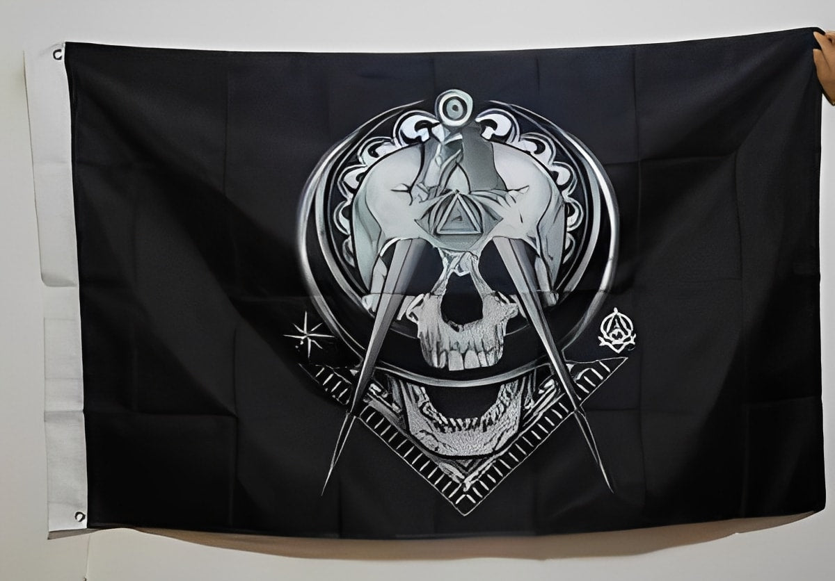Widows Sons Flag - Printed 3x5ft - Bricks Masons