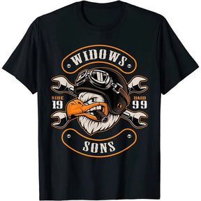 Widows Sons T-Shirt - Smoking Eagle Design