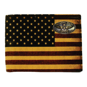 Widows Sons Wallet - Nocona Classic American Flag Bifold