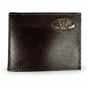 Widows Sons Wallet - Brown American Classic Leather Bifold Wallet