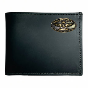 Widows Sons Wallet - Black Leather Bifold Wallet