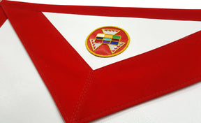 Past High Priest Royal Arch Chapter Apron - Red - Bricks Masons
