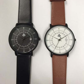 Council Wristwatch - Leather Straps - Bricks Masons