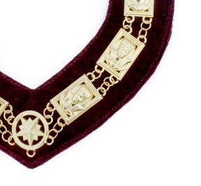 Daughters of Sphinx Chain Collar - Gold Plated - Bricks Masons