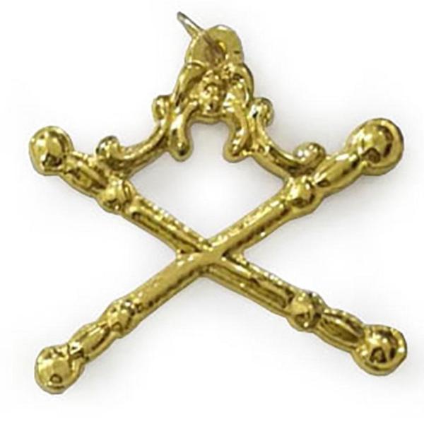Masonic Gold Regalia Collar Jewel - Marshal - Bricks Masons